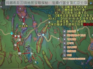 玛娜希斯回响地图宝箱探秘：宝藏位置全面汇总分享