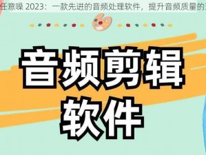 X7X7X7 任意噪 2023：一款先进的音频处理软件，提升音频质量的理想之选