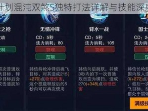 兽人计划混沌双煞S独特打法详解与技能深度剖析