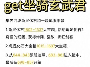 逆水寒手游玄武君坐骑获取攻略：详解获得玄武君坐骑的实用方法与途径