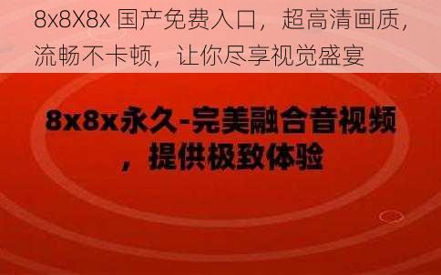 8x8X8x 国产免费入口，超高清画质，流畅不卡顿，让你尽享视觉盛宴