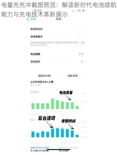 电量充充冲截图预览：解读新时代电池续航能力与充电技术革新展示