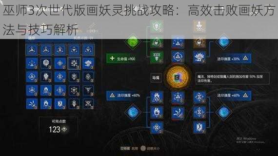 巫师3次世代版画妖灵挑战攻略：高效击败画妖方法与技巧解析