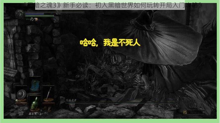 《黑暗之魂3》新手必读：初入黑暗世界如何玩转开局入门攻略》