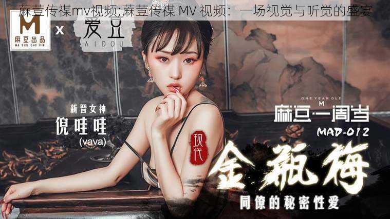 蔴荳传禖mv视频;蔴荳传禖 MV 视频：一场视觉与听觉的盛宴