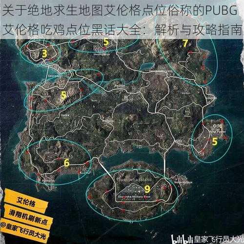 关于绝地求生地图艾伦格点位俗称的PUBG艾伦格吃鸡点位黑话大全：解析与攻略指南