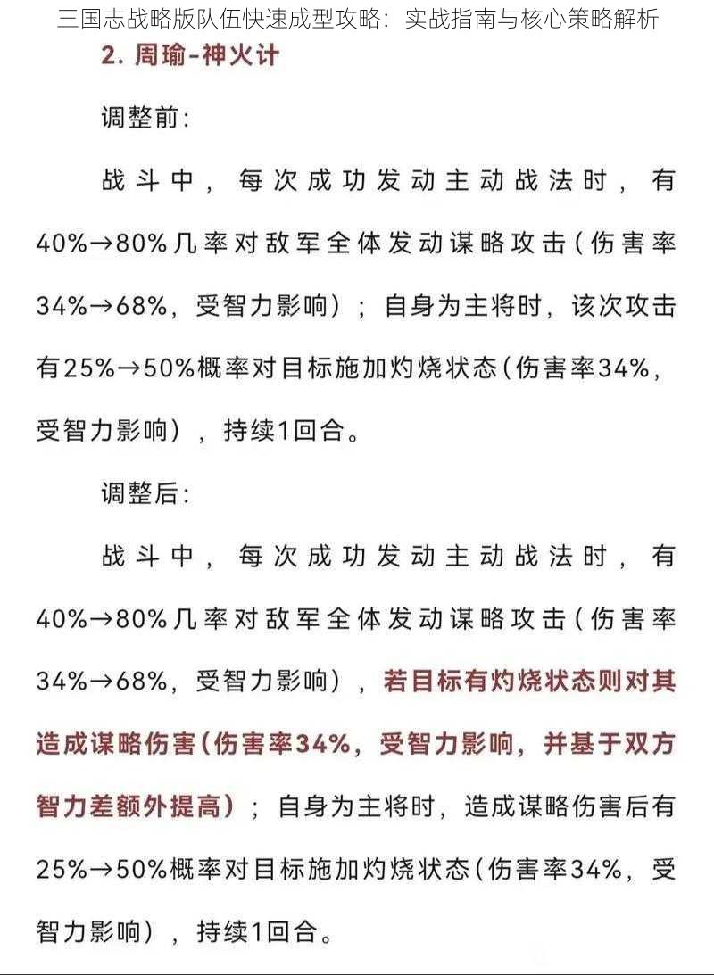 三国志战略版队伍快速成型攻略：实战指南与核心策略解析