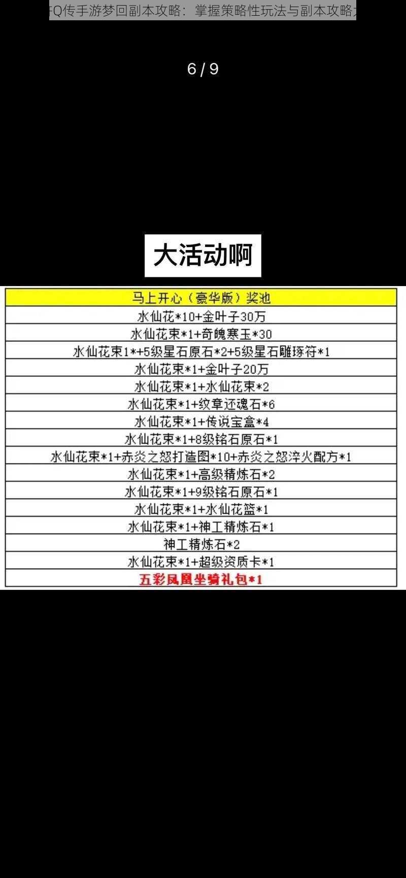 水浒Q传手游梦回副本攻略：掌握策略性玩法与副本攻略大全