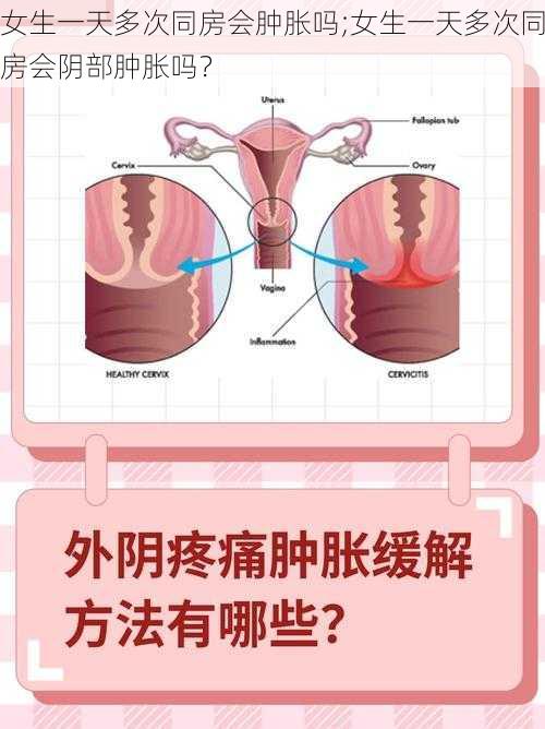 女生一天多次同房会肿胀吗;女生一天多次同房会阴部肿胀吗？