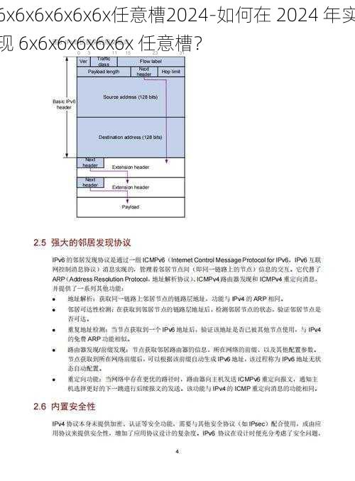 6x6x6x6x6x6x任意槽2024-如何在 2024 年实现 6x6x6x6x6x6x 任意槽？