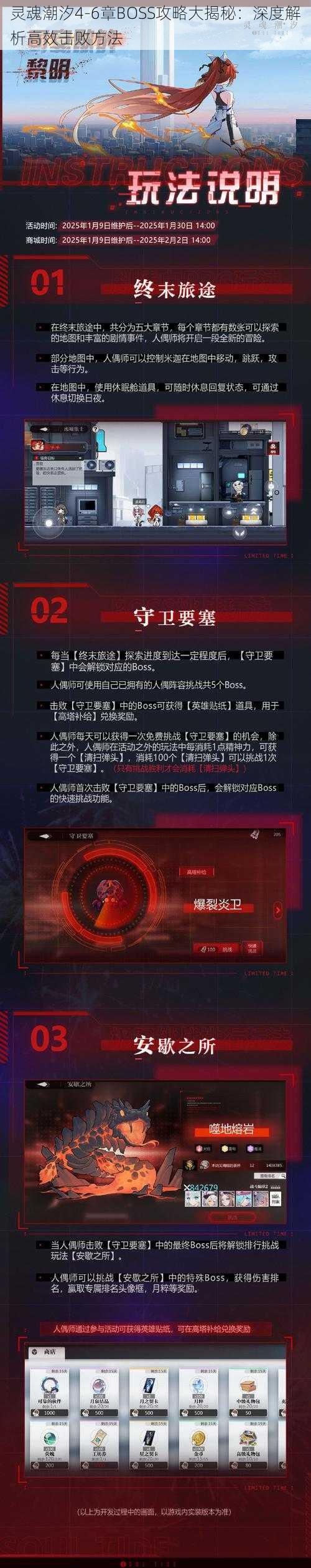 灵魂潮汐4-6章BOSS攻略大揭秘：深度解析高效击败方法