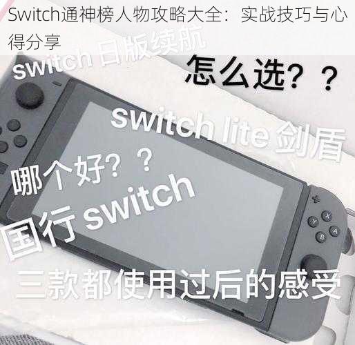 Switch通神榜人物攻略大全：实战技巧与心得分享