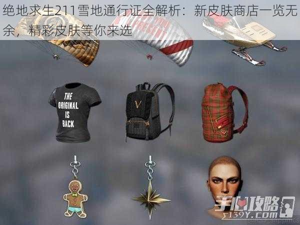 绝地求生211雪地通行证全解析：新皮肤商店一览无余，精彩皮肤等你来选