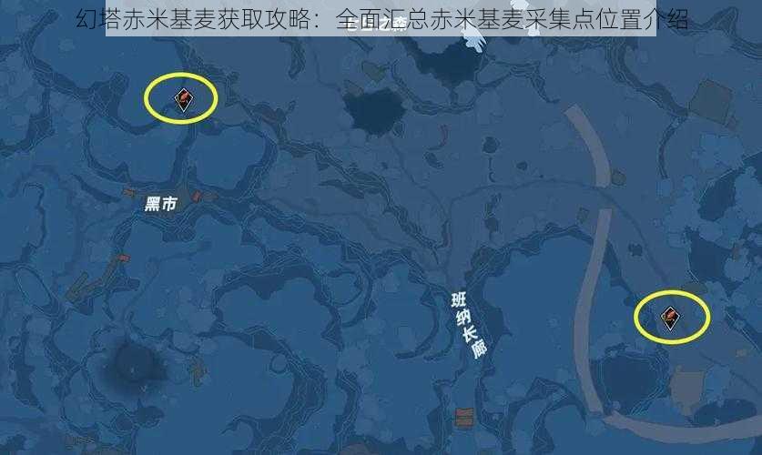 幻塔赤米基麦获取攻略：全面汇总赤米基麦采集点位置介绍